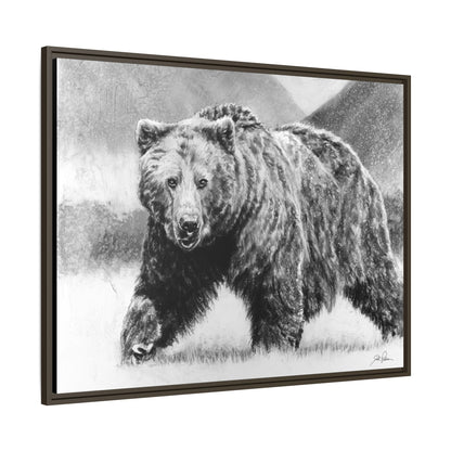 Grizzly II" Framed Canvas