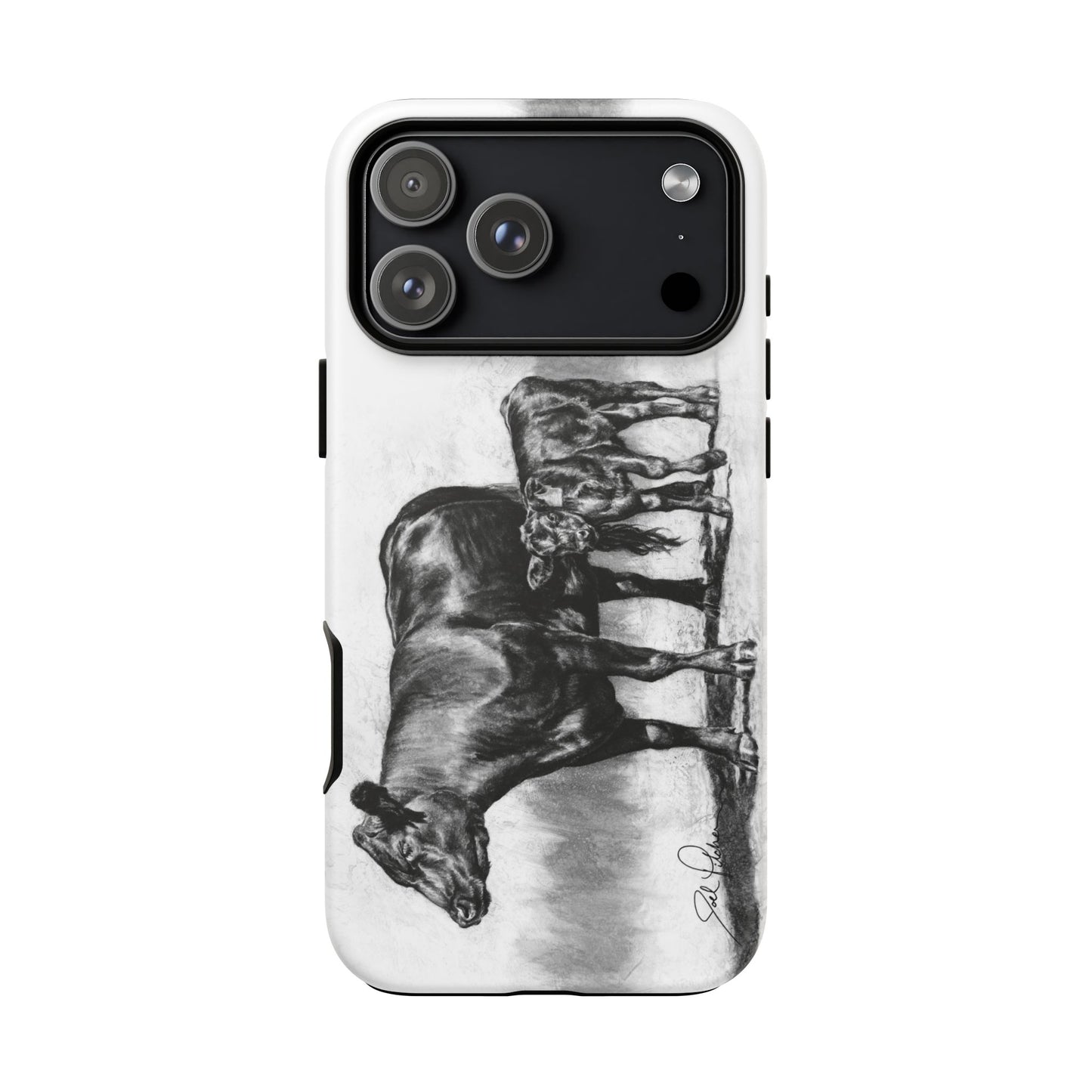 "Mama Cow & Calf" Smart Phone Tough Case