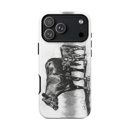 "Mama Cow & Calf" Smart Phone Tough Case