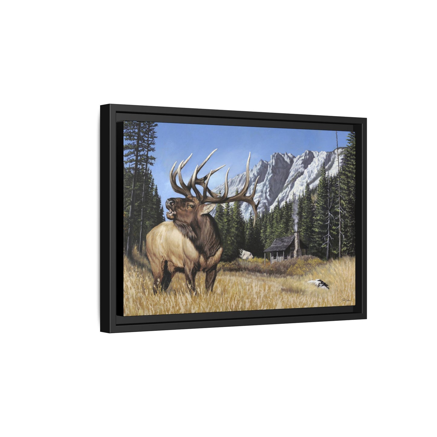 "Sanctuary" Framed Canvas