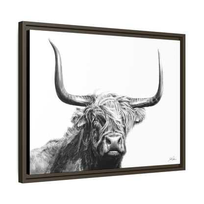"Highlander" Framed Canvas