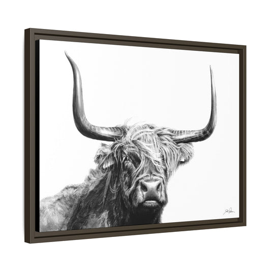 "Highlander" Framed Canvas