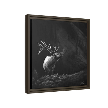 "Mountain Monarch" Framed Canvas