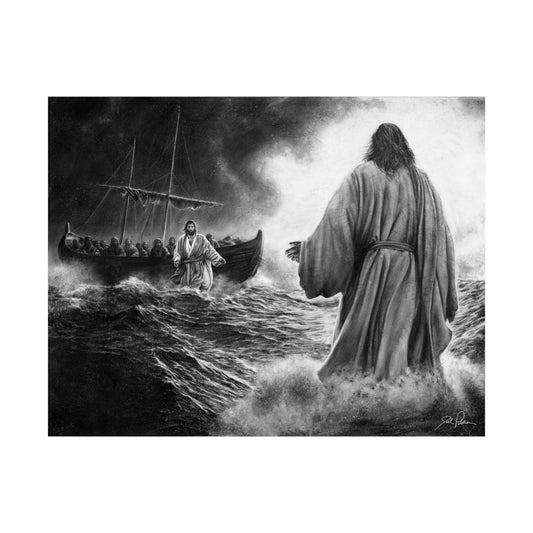 "Be Not Afraid" Premium Matte Paper Print