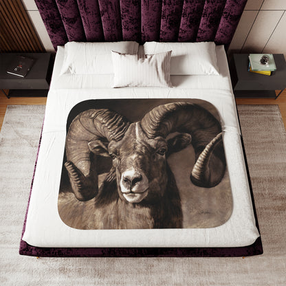 "Full Curl" Sherpa Blanket.