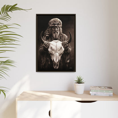 "Legends of the West" Framed Canvas