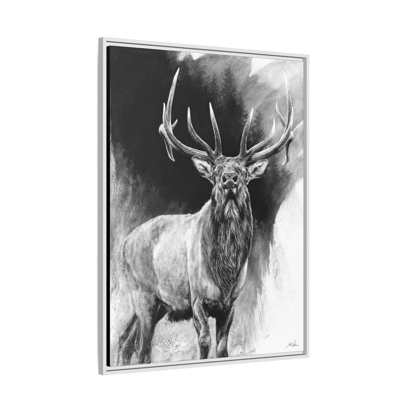 "Standing Tall" Framed Canvas