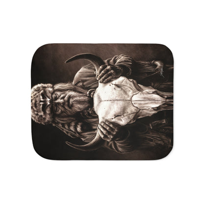 "Legends of the West" Sherpa Blanket.