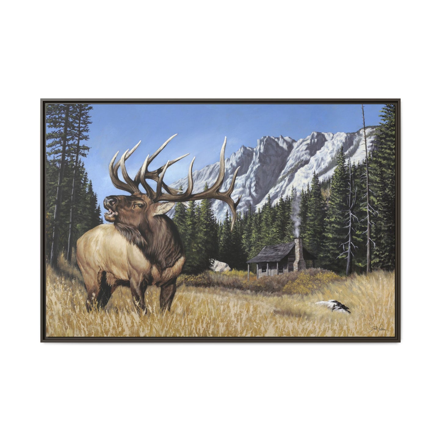 "Sanctuary" Framed Canvas