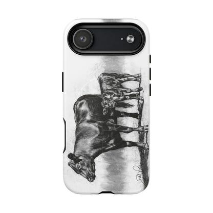 "Mama Cow & Calf" Magnetic Tough Case