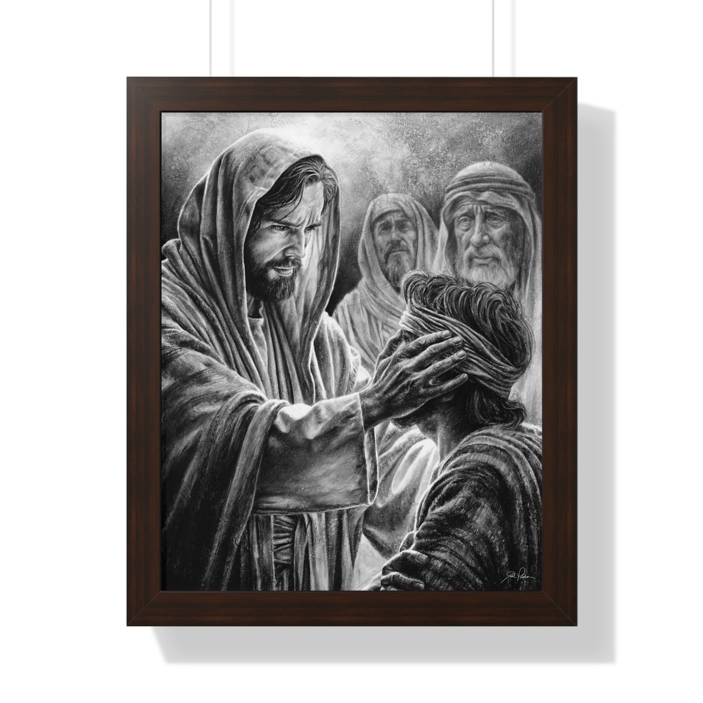 "That We May See" Framed Paper Print.