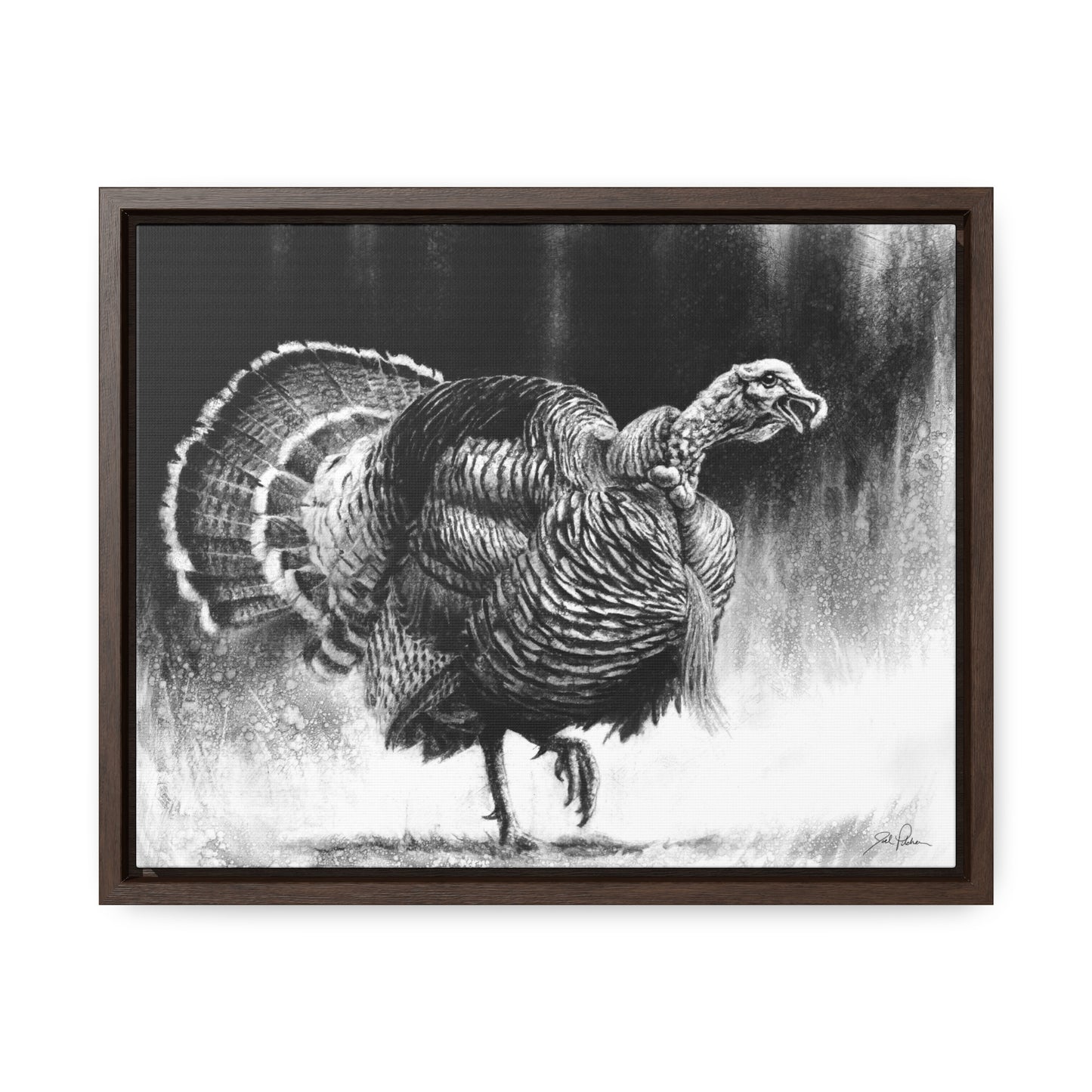 "Gobbler" Gallery Wrapped/Framed Canvas