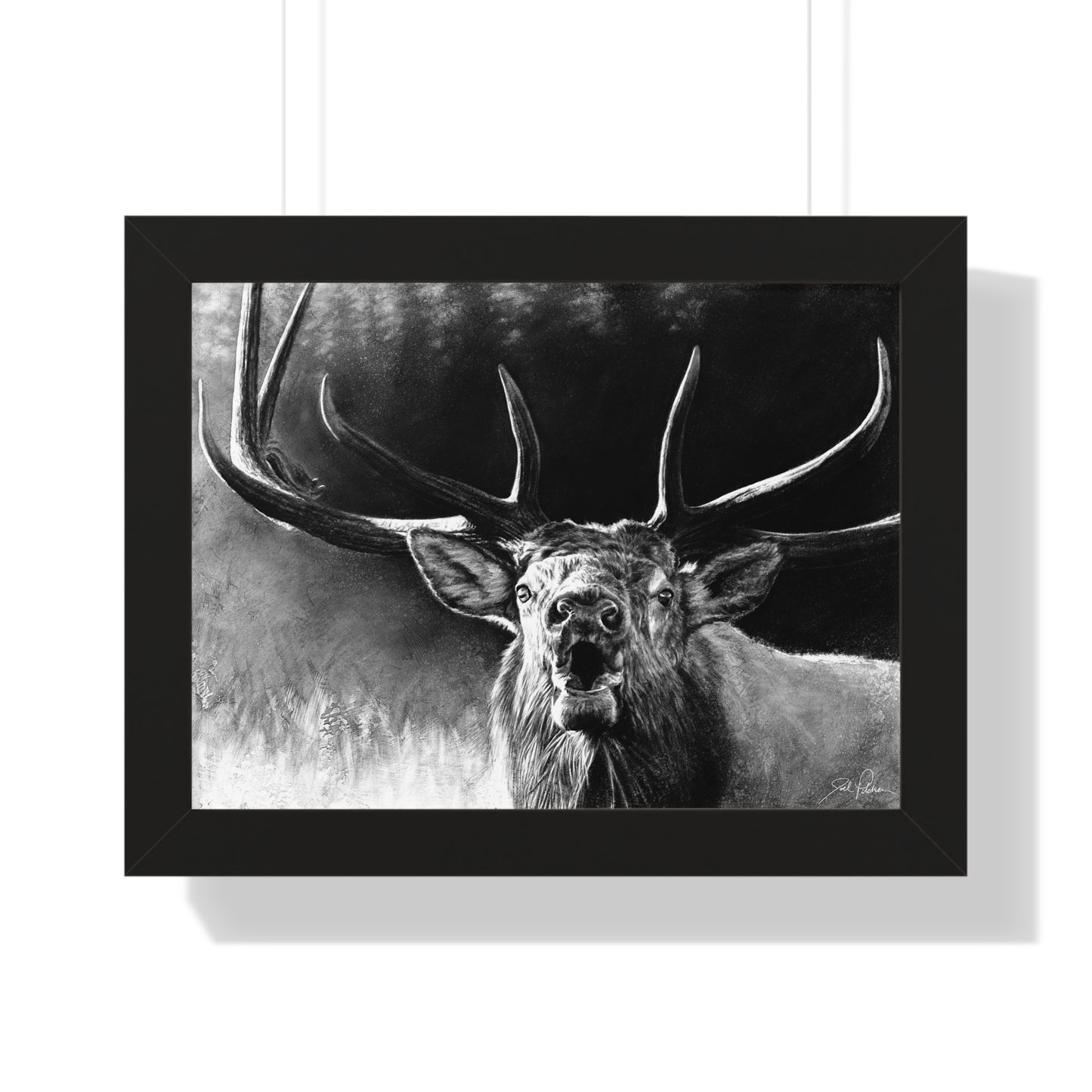 "Battle Cry" Framed Paper Print