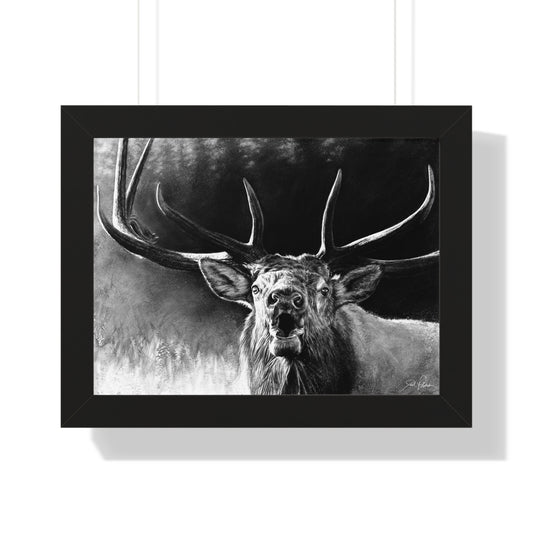 "Battle Cry" Framed Paper Print