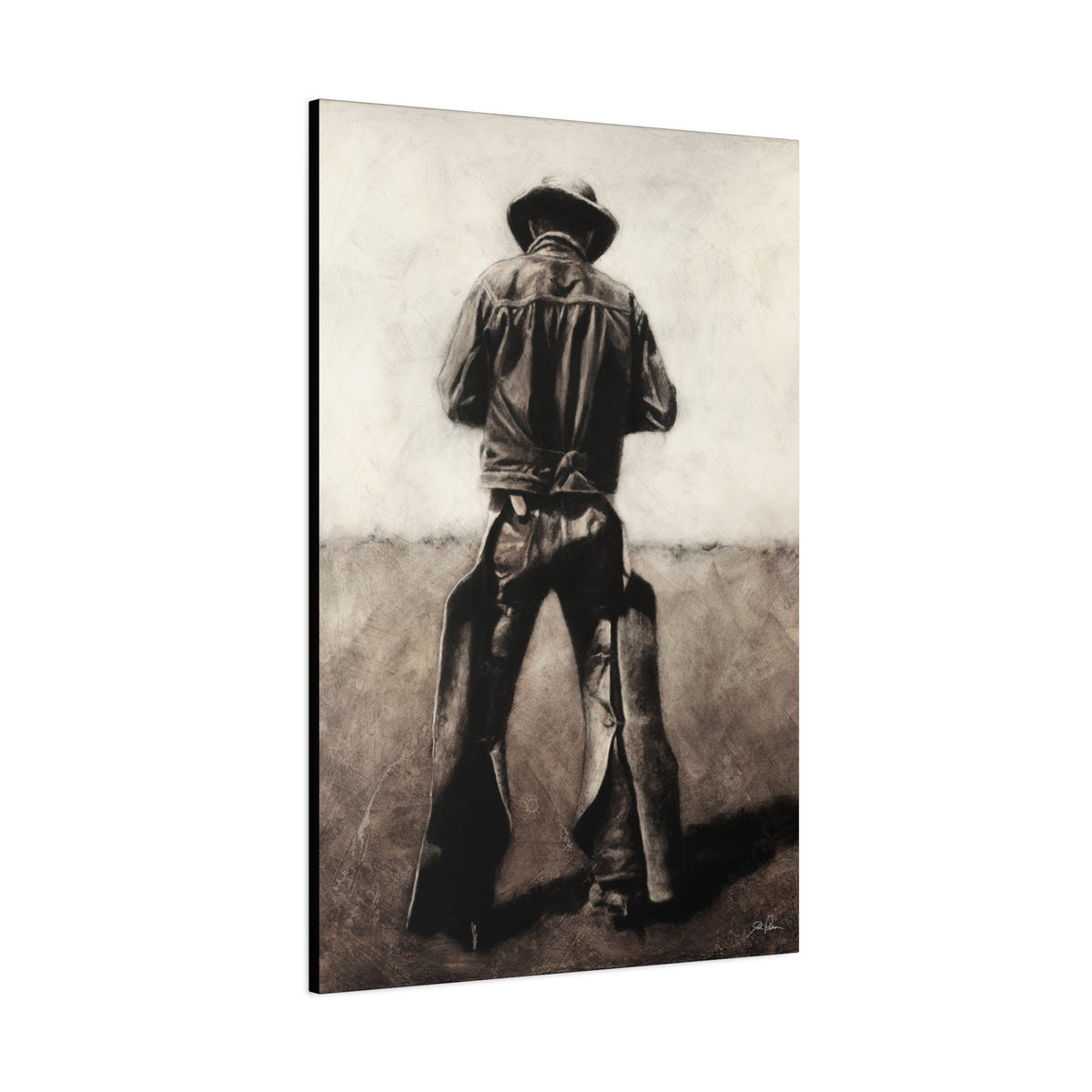 "Cowboy" Stretched Canvas