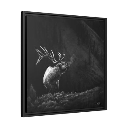 "Mountain Monarch" Framed Canvas