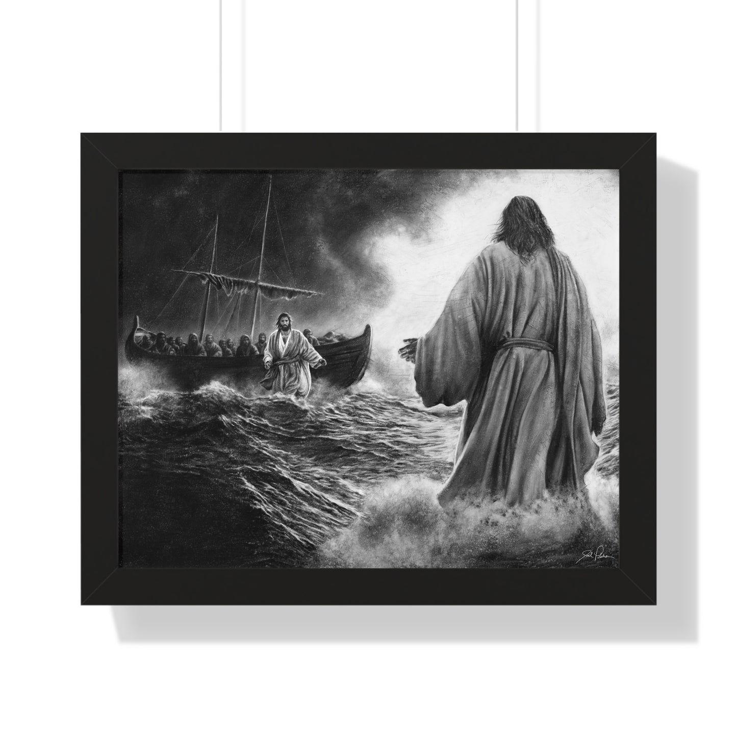 "Be Not Afraid" Framed Paper Print