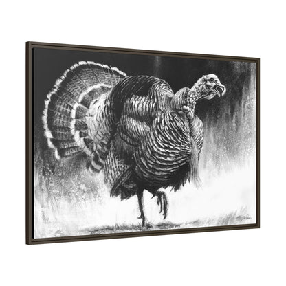 "Gobbler" Framed Canvas