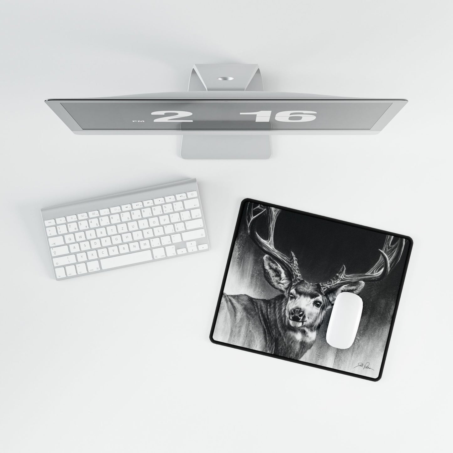 "Looking Back" Mouse Pad