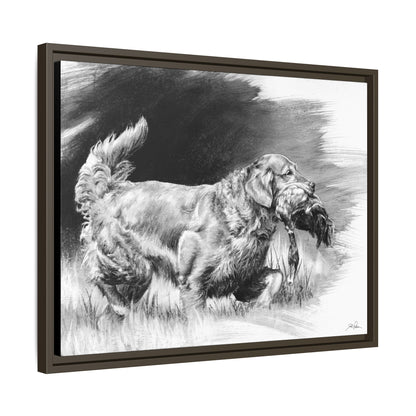 "Good Dog" Framed Canvas
