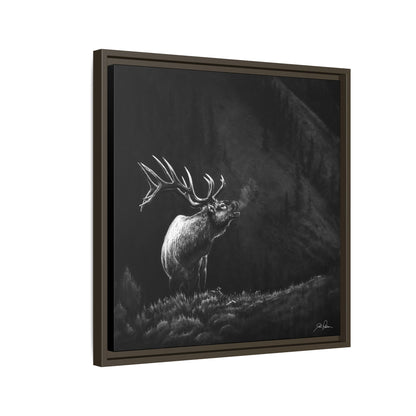 "Mountain Monarch" Framed Canvas