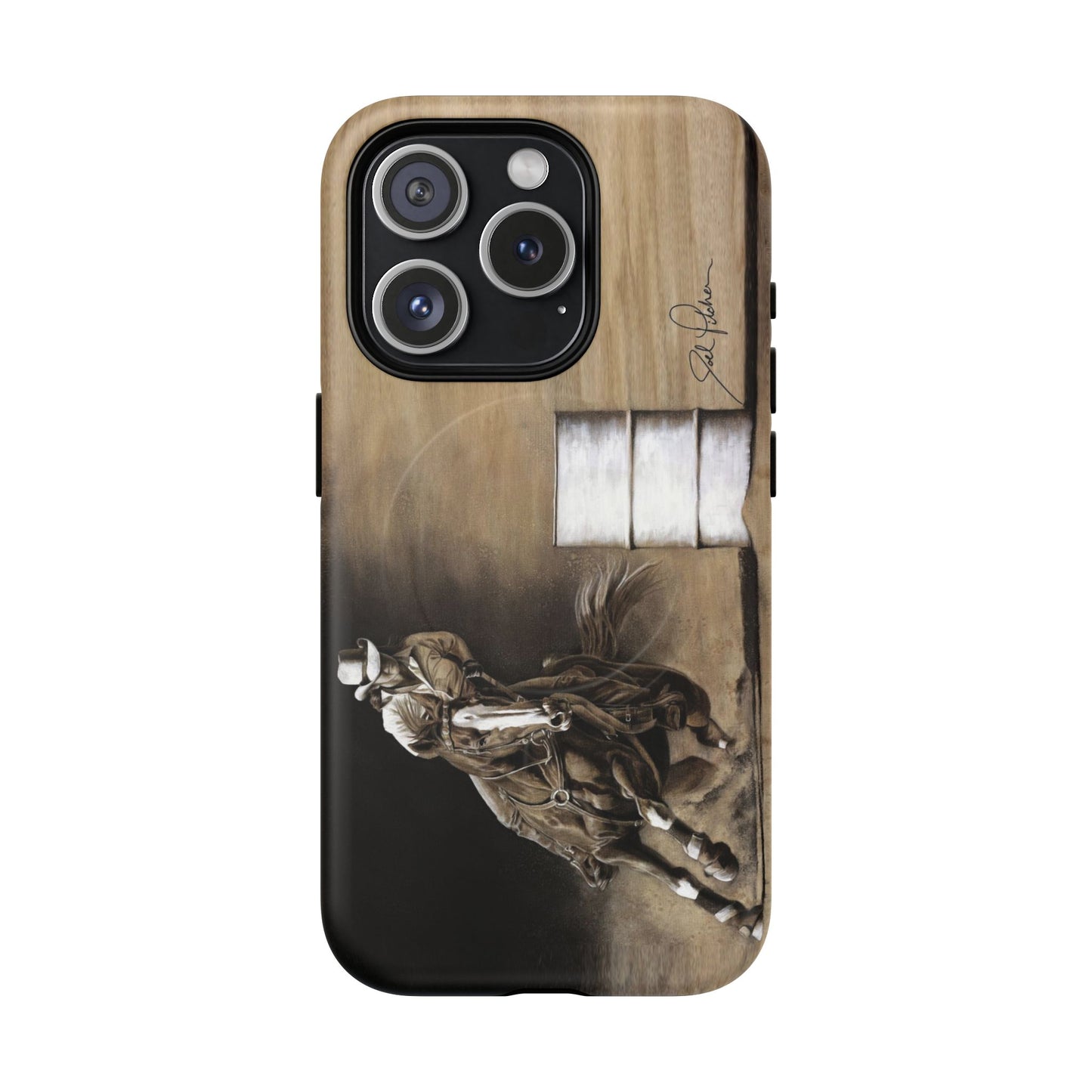"Turn and Burn" Magnetic Tough Case