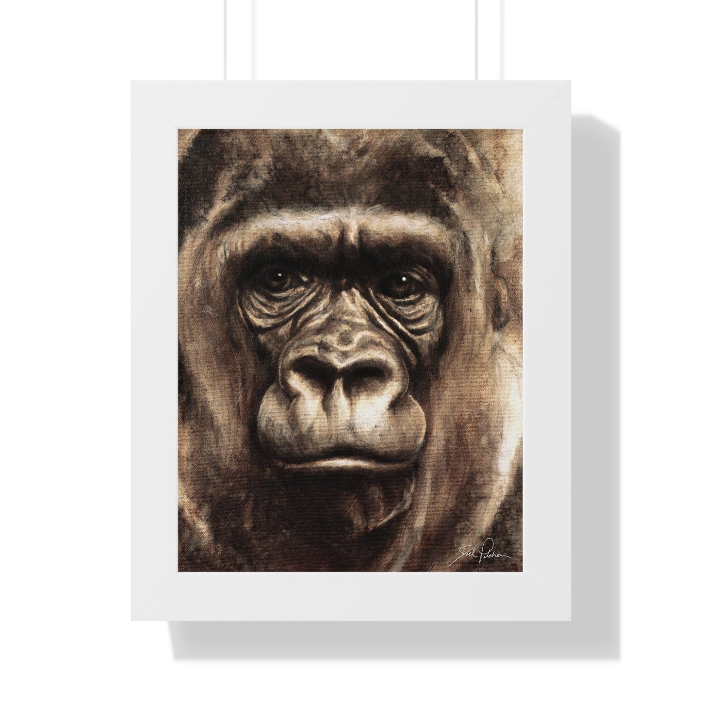 "Gorilla" Framed Paper Print