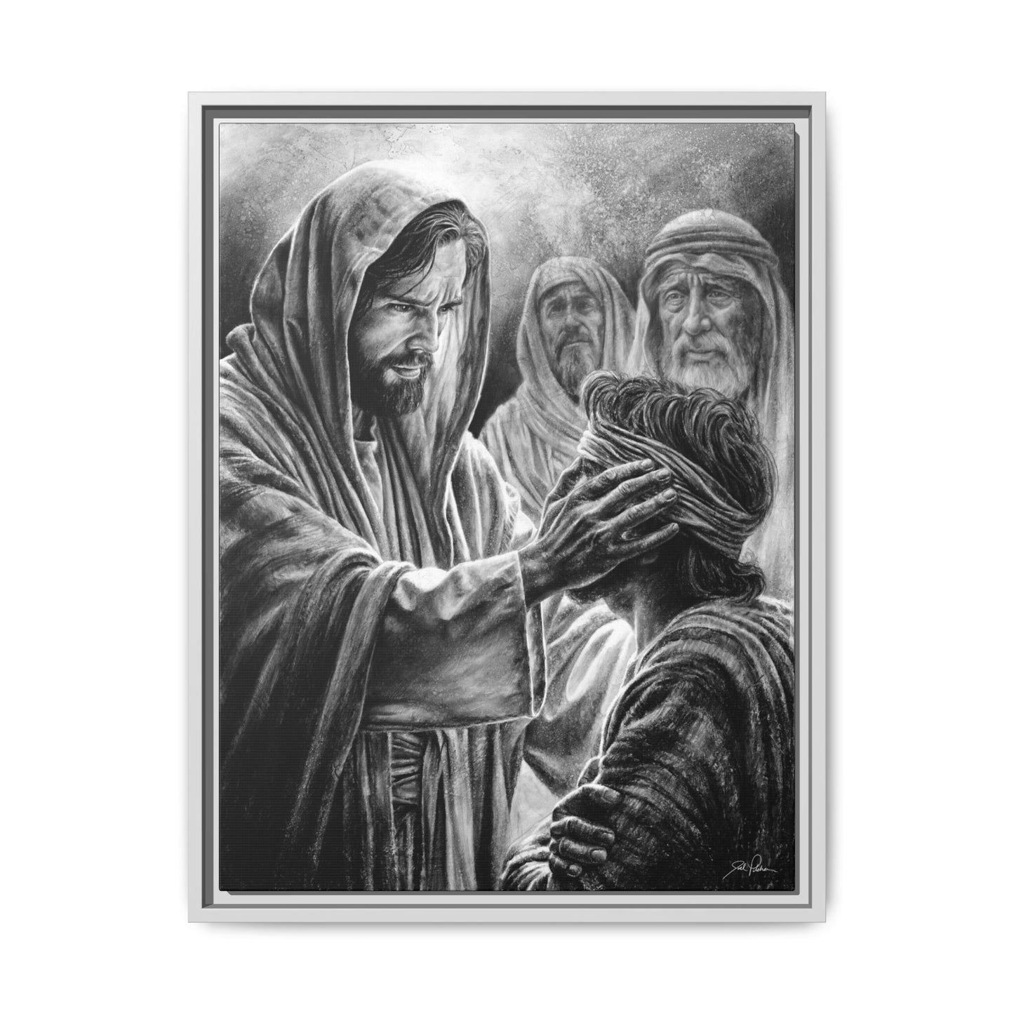 "That We May See" Framed Canvas