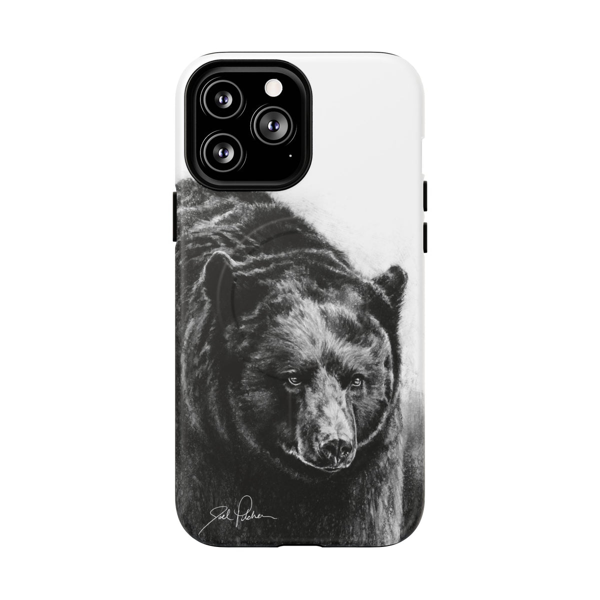 "Black Bear" Magnetic Tough Case