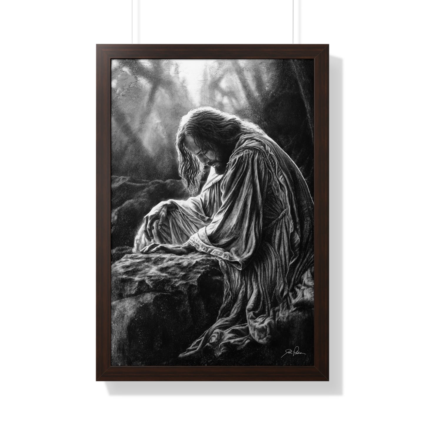 "Gethsemane" Framed Paper Print.