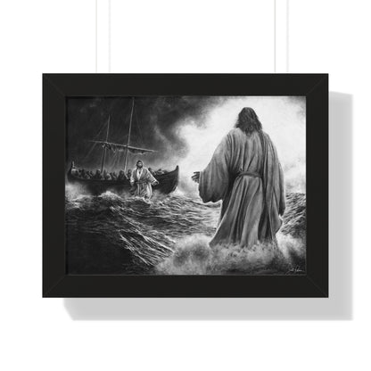 "Be Not Afraid" Framed Paper Print