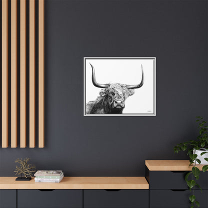 "Highlander" Framed Canvas