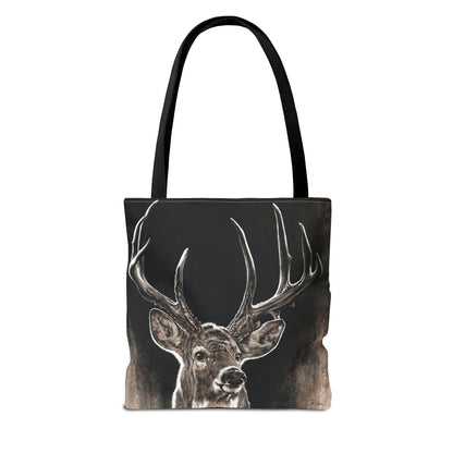 "Backlit Buck" Tote Bag