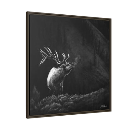 "Mountain Monarch" Framed Canvas