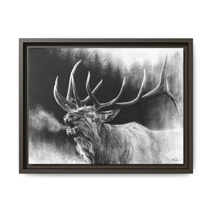 "Bugle Boy" Framed Canvas