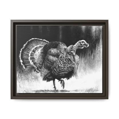 "Gobbler" Framed Canvas