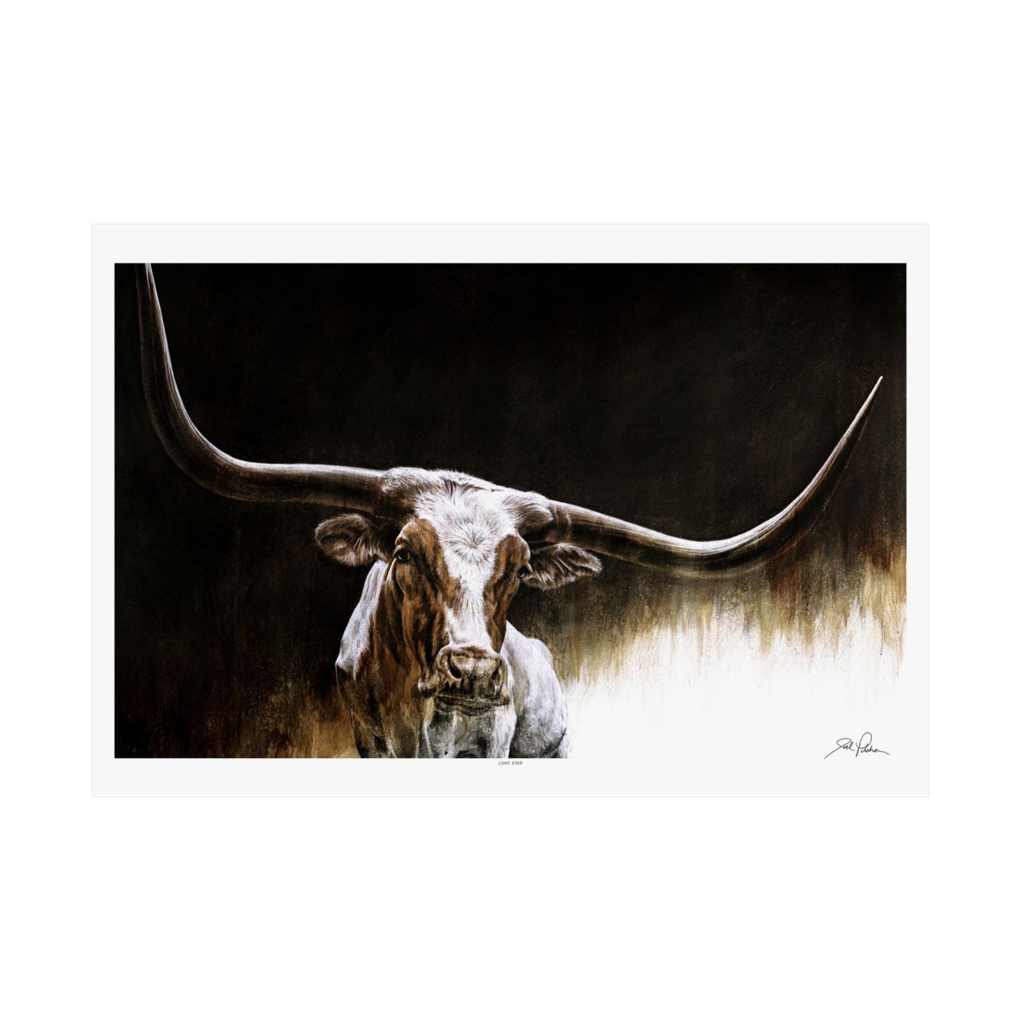 "Lone Star" Premium Matte Paper Print