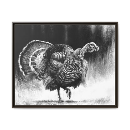 "Gobbler" Framed Canvas