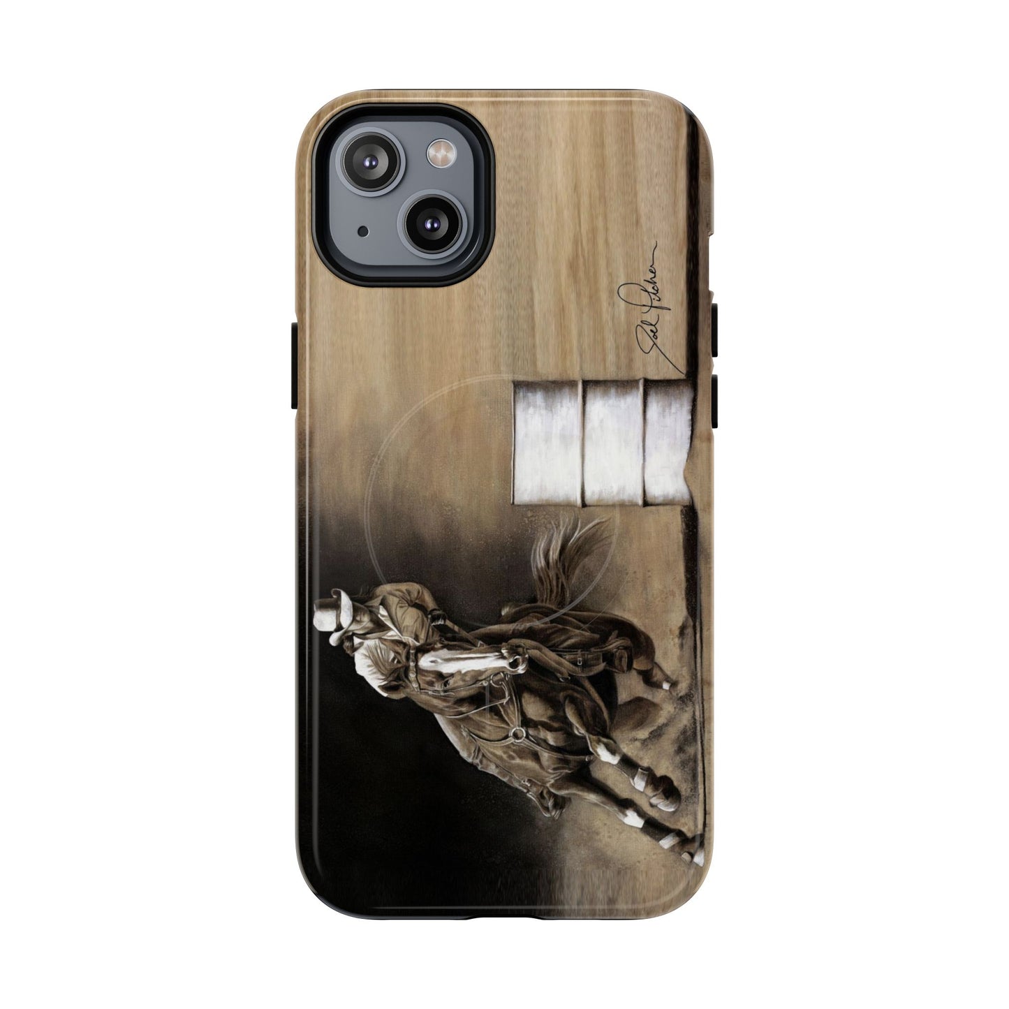 "Turn and Burn" Magnetic Tough Case