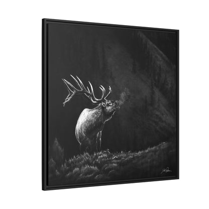 "Mountain Monarch" Framed Canvas