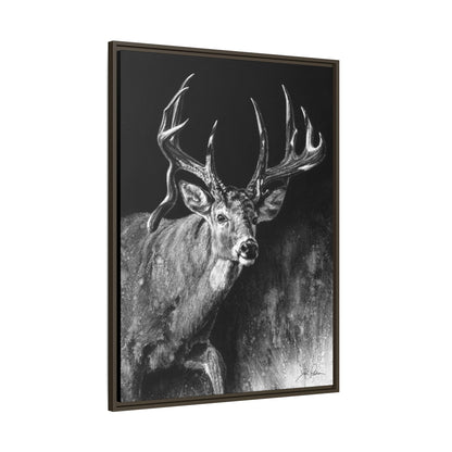 "Jaw Dropper" Framed Canvas