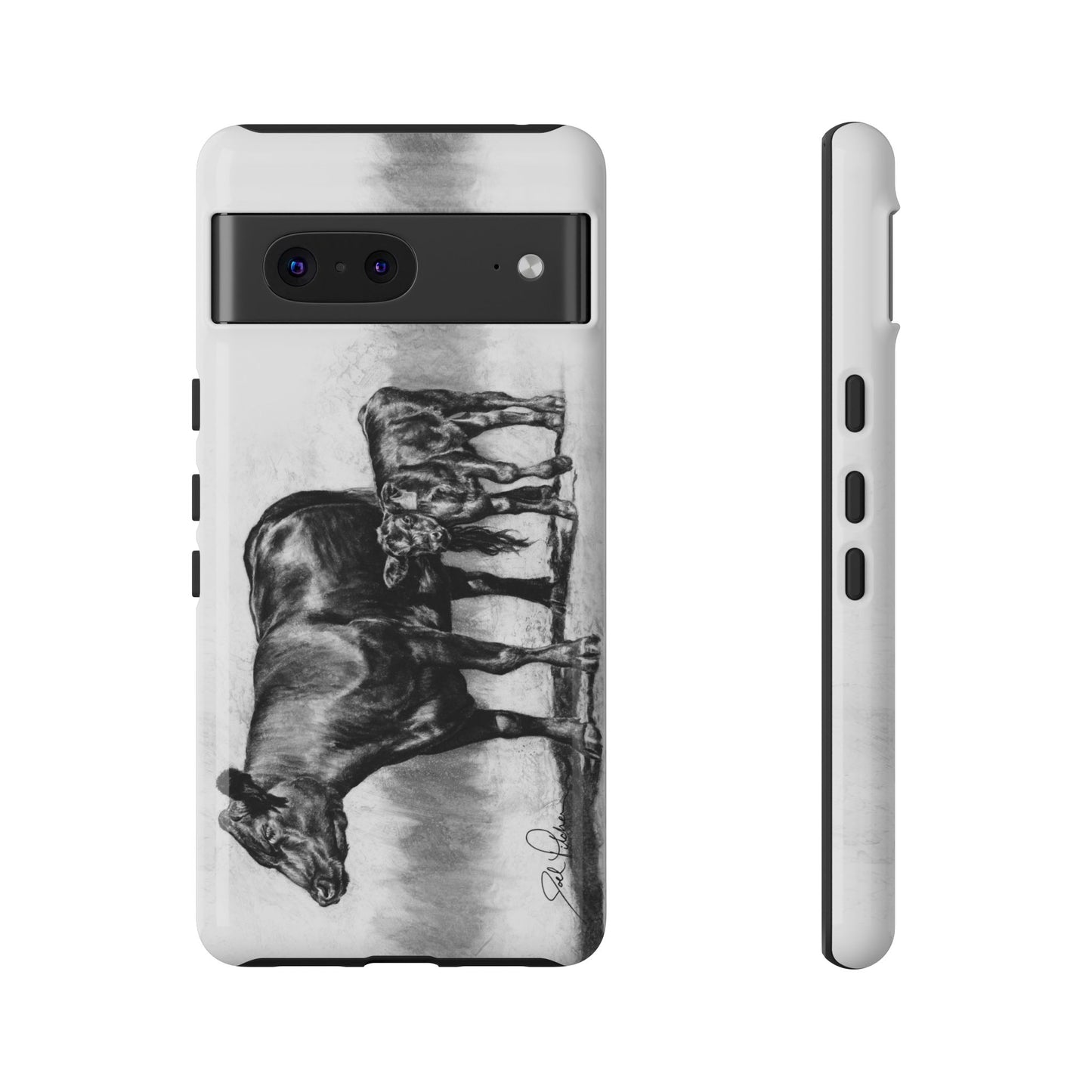 "Mama Cow & Calf" Smart Phone Tough Case