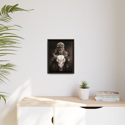 "Legends of the West" Framed Canvas