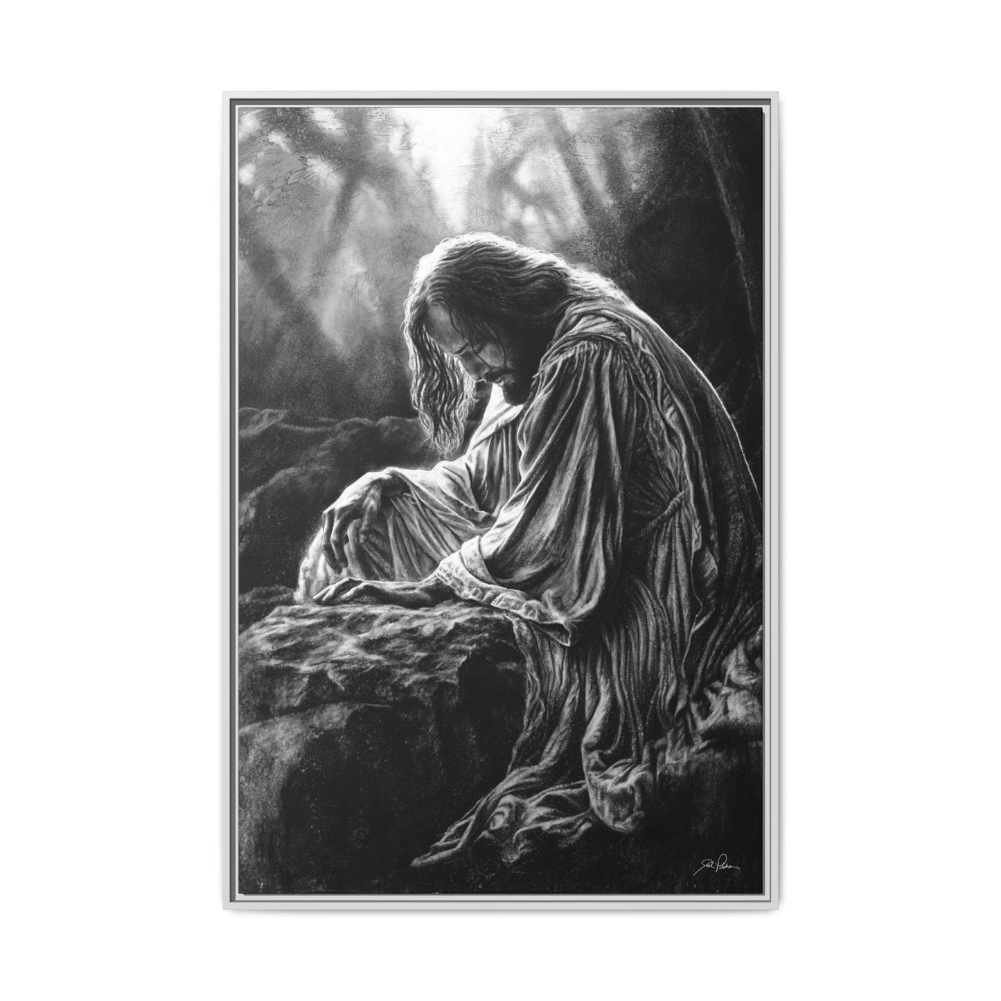 "Gethsemane" Framed Canvas