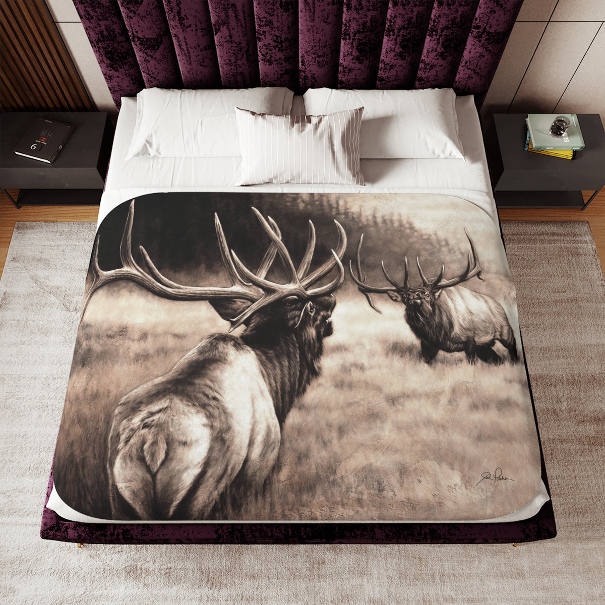 "Ready to Rumble" Sherpa Blanket.