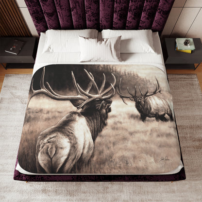 "Ready to Rumble" Sherpa Blanket.