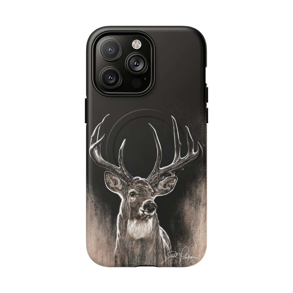 "Backlit Buck" Magnetic Tough Case