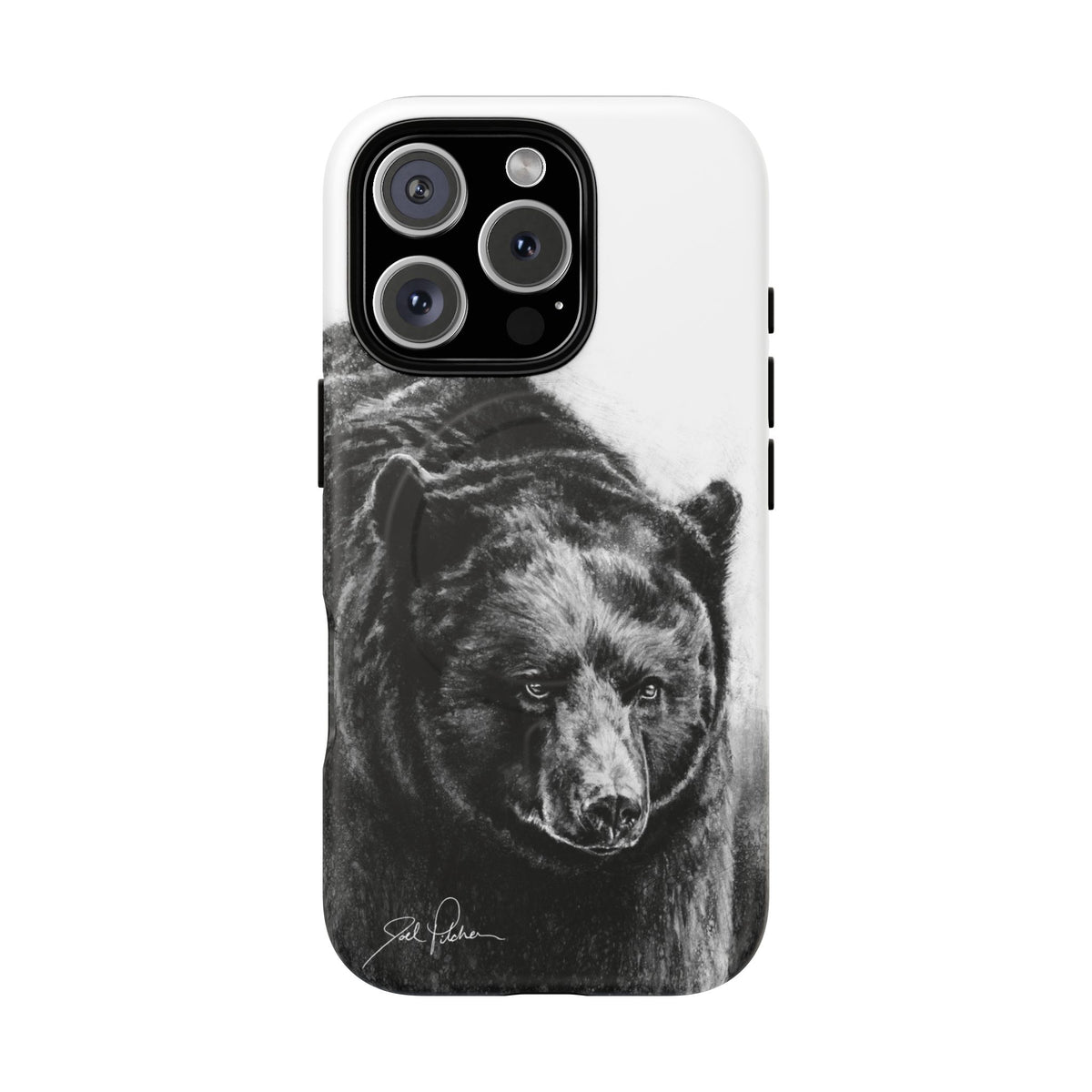 "Black Bear" Magnetic Tough Case