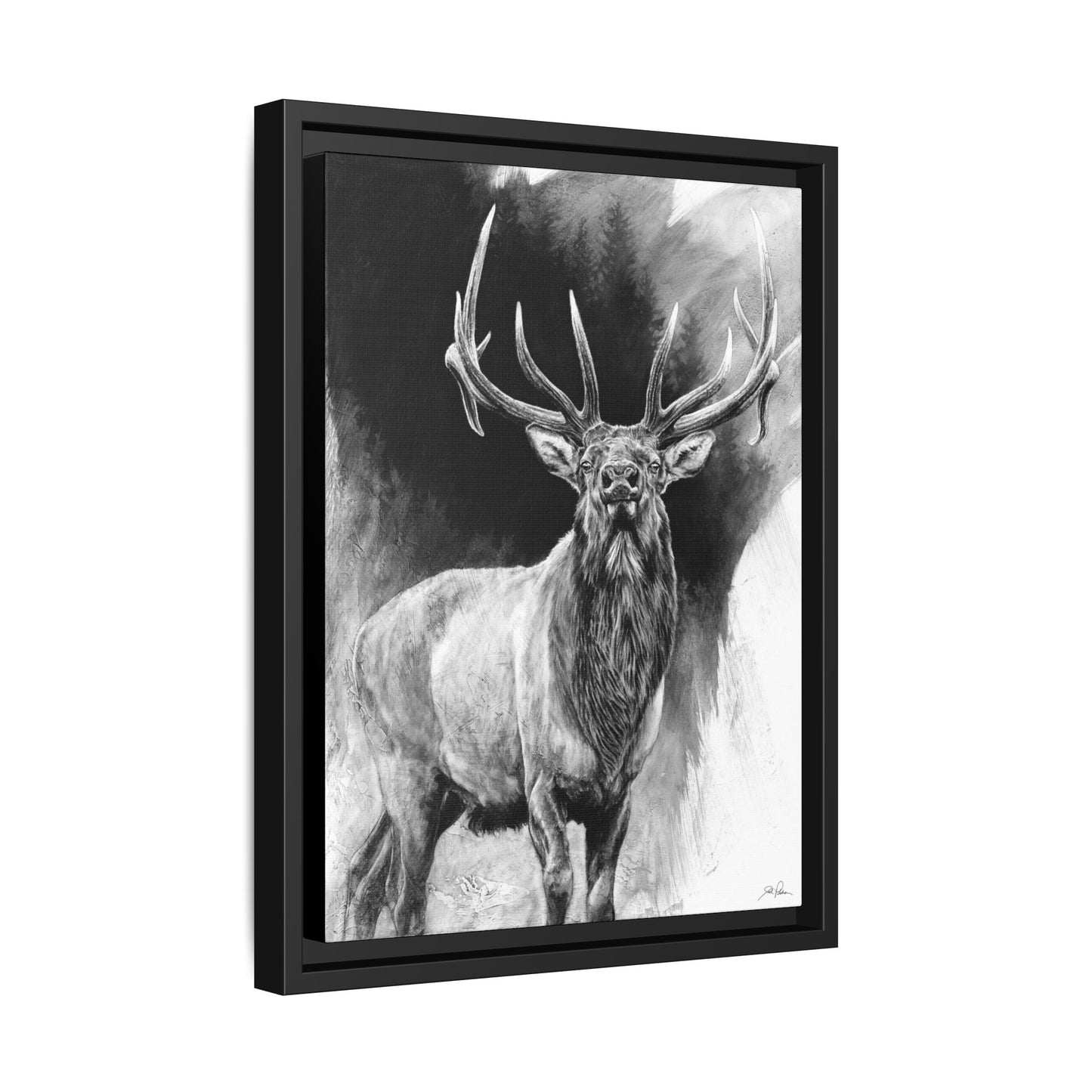 "Standing Tall" Framed Canvas