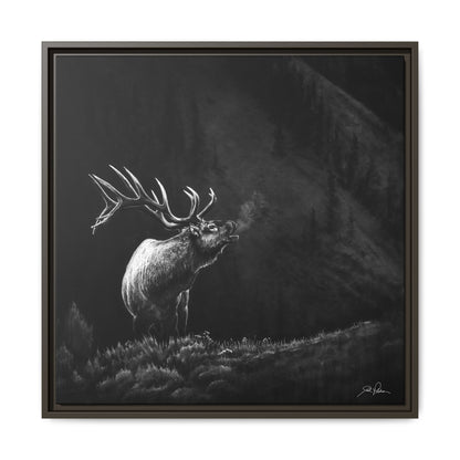 "Mountain Monarch" Framed Canvas